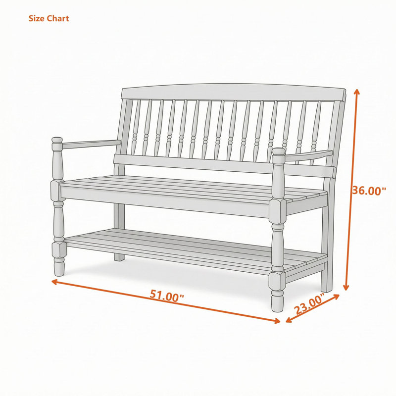 Banc de rangement en bois d'acacia avec tablette intégrée, détails sculptés à la main et cadre robuste pour le hall d'entrée