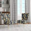 Chaise d'appoint rembourrée Blue Oasis