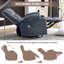 Fauteuil inclinable manuel pivotant avec chaleur et vibrations Oates-510170629