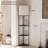Sector Corner Shelf Lamp 3 Colour Temperatures Led Bulb,corner Lamp With Linen Lampshade