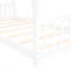 Twin Size House Bed Wood Bed, White-5973042-5973043