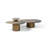 Cerryn Modern Sculptural Irregular Coffee Table with Glass &  Metal Top and Metal Base – Statement Living Room Centerpiece-1214879353-1241328796