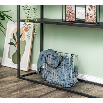Metal Free Standing Magazine Rack
