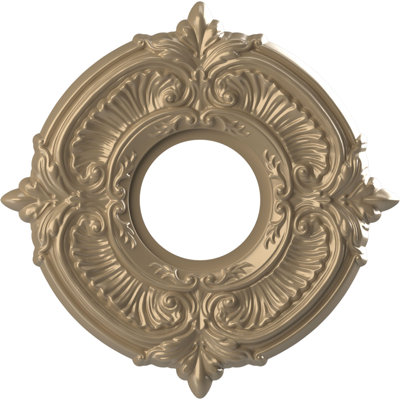 Attica Thermoformed PVC Ceiling Medallion