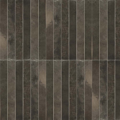 Carreau de mur de porcelaine brillant 2 "x 16" Vela