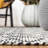 Montauk Hand Loomed Cotton Geometric Rug-1040913610