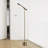 Drevonn 57.1'' Brass Task Floor Lamp