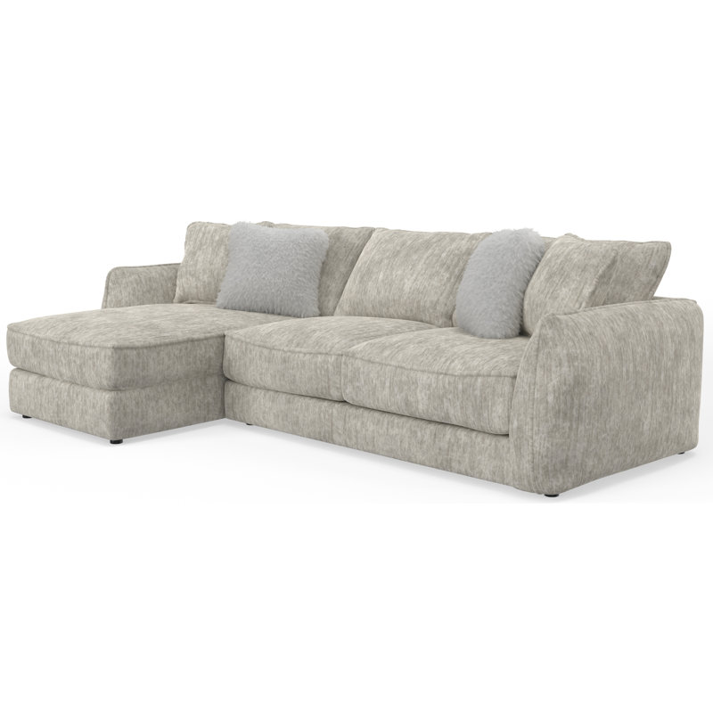 Dikili Upholstered L-Shaped Sectional, Left Hand Facing