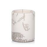 Raku Crackle Brush Holder