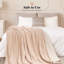 SEALY Flannel & Sherpa Heated Blanket-100824519-100824517