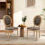 Chaise de salle à manger en cuir-315855846
