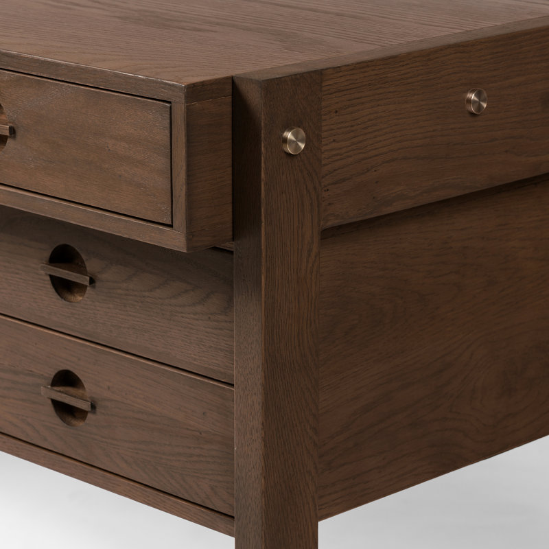 Oakley Solid Wood Writing Desk