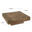 Brochard Solid Wood Solid Coffee Table
