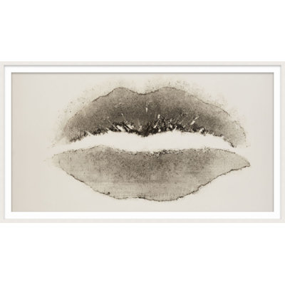 Token Kiss 1 Framed Print