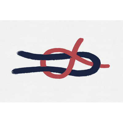 Sailing Knot I 1 Piece Wrapped Canvas Painting