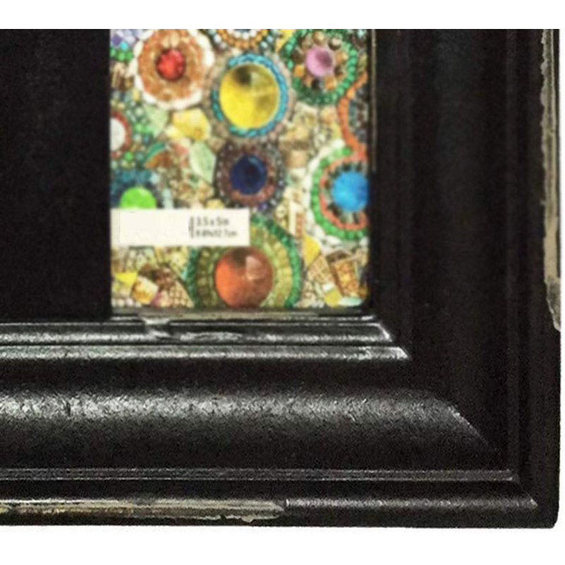Wood Beveled Shadow Box Picture Frame