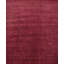 Tapis rouge foncé polyvalent de style Gabbeh 8 x 8 parfait pour les intérieurs confortables