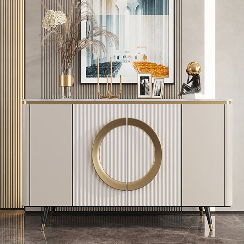 Buffet haut de gamme de style italien, H 35,4 po x l 55,1 po x P 15,7 po