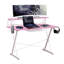 TS-200 Carbon Computer Gaming Desk With Shelving