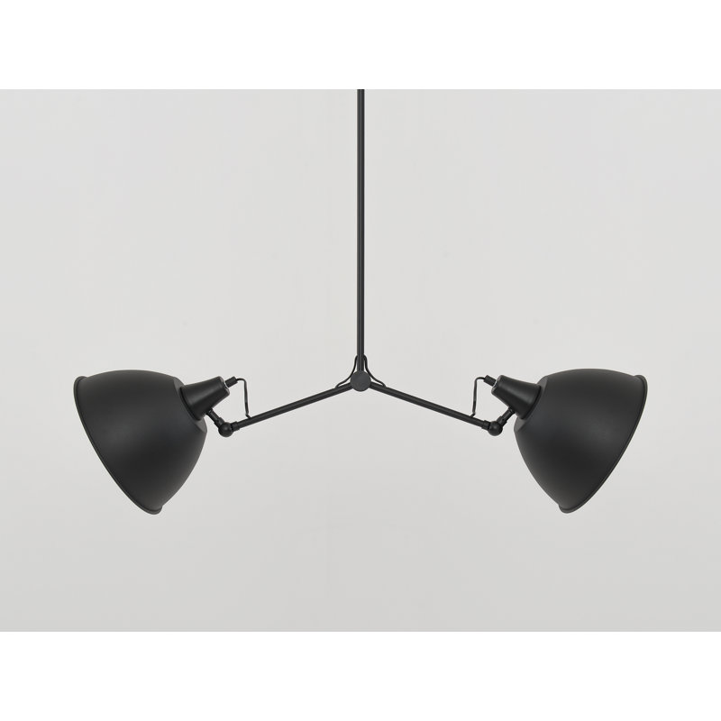 Culpeper 2 - Light Sputnik Chandelier, Black