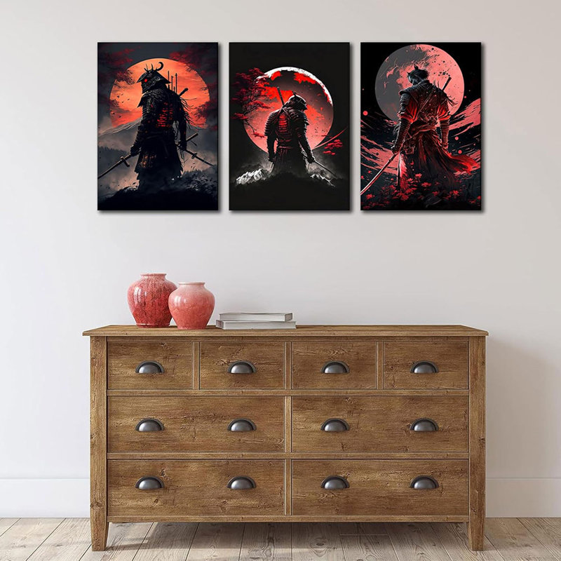3 Piece Wrapped Canvas Print