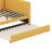 Upholstered Daybed with Trundle Sofa Bed Frame-96415327-113140167