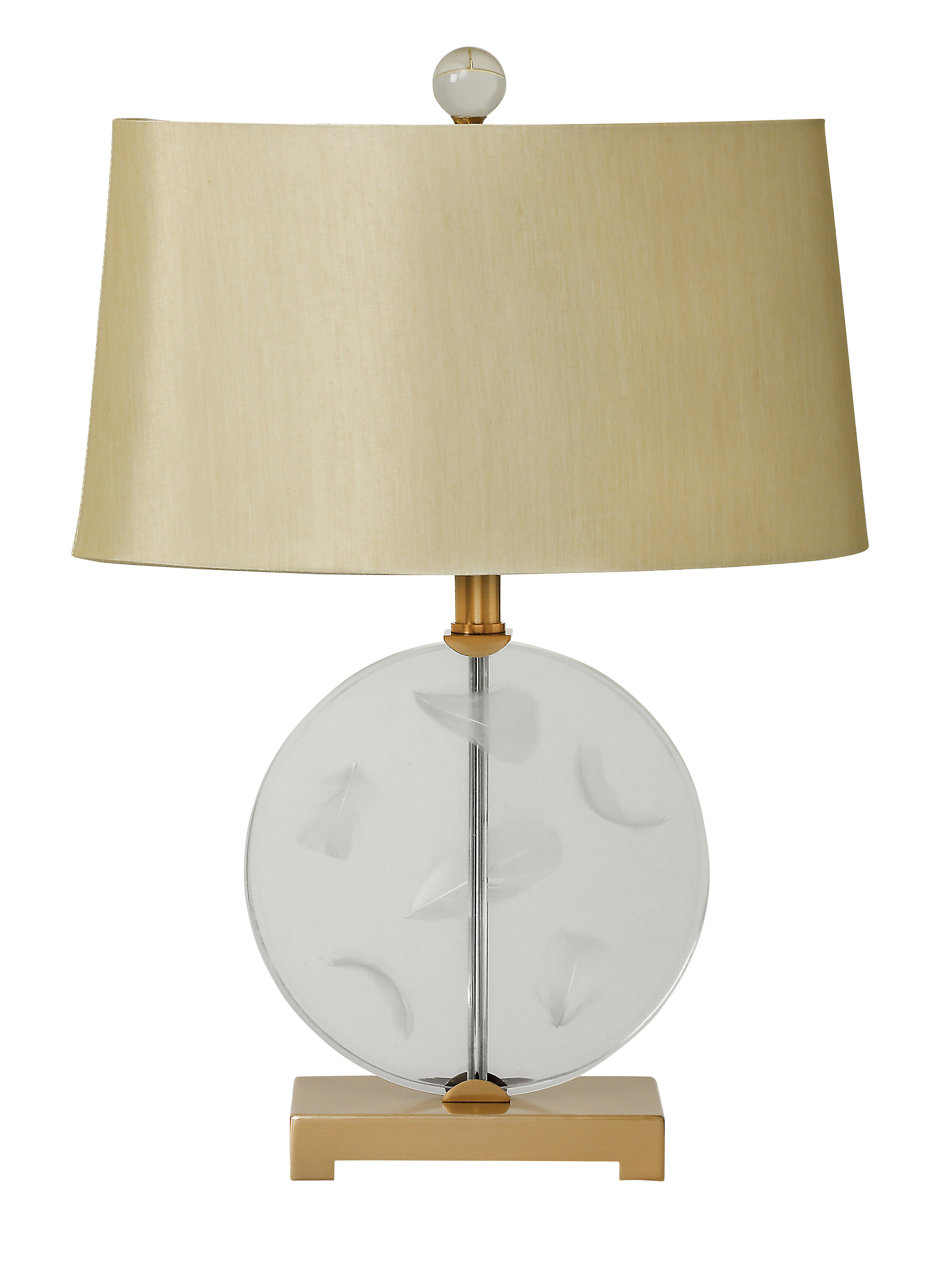 Ella white store table lamp