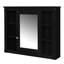 Armoire de rangement murale 35 po x 28 po pour salle de bain - intérieur polyvalent, miroir moderne élégant 28 po, spacieux et fonctionnel