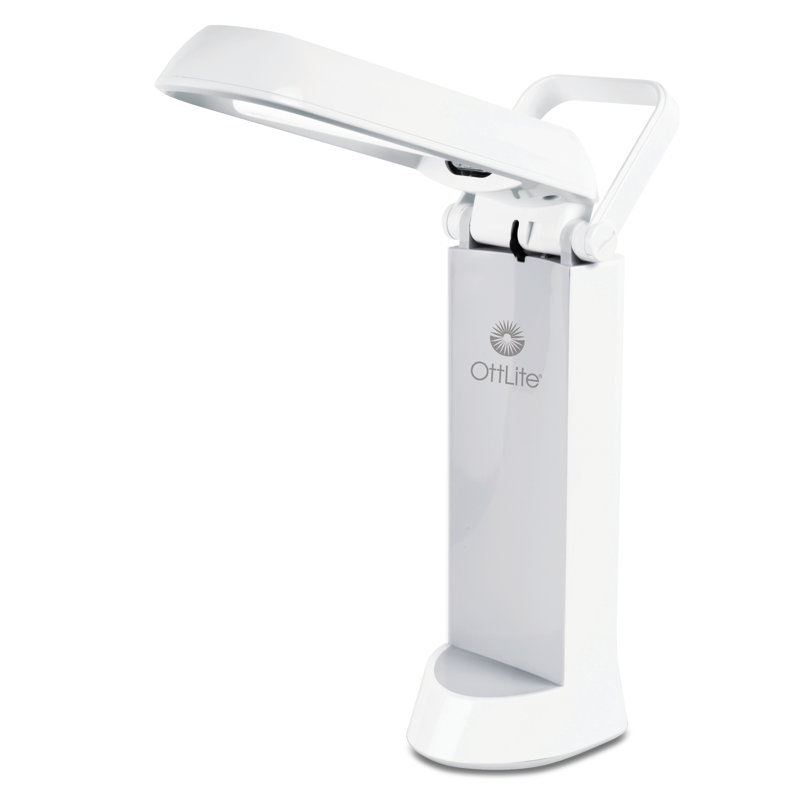 Lampe de bureau blanche 12 po