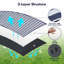  TRIXES XL Striped Picnic Blanket - Waterproof & Sand Proof - Perfect for Picnics & Camping