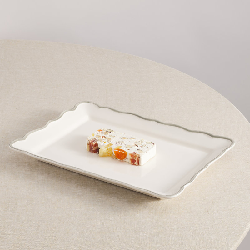 Sylvia Oval Platter 15,5'', Rectangle 11" W x 15.4" L