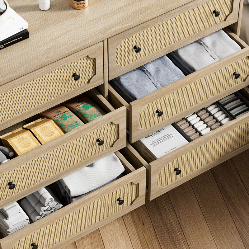 Carrnan 6-drawers Dresser 47