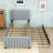 Twin Upholstered Platform Bed with Trundle-1178096152