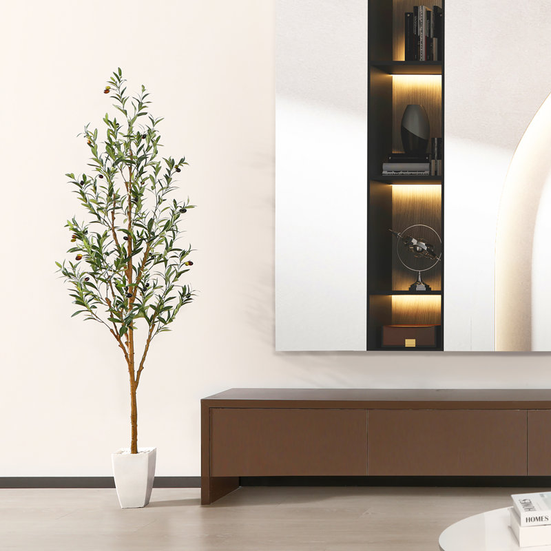 Arbre à fleurs artificiel Adcock, H 70 po x l 23 po x P 23 po
