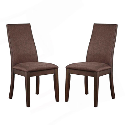 Ensemble de 2 chaises de salle à manger rembourrées
