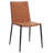 Brett 18'' H Leather Upholstered Metal Armchair-751928385-751928384