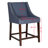 Stirling Upholstered Counter Stool with Solid Wood Frame-606844100-665635803