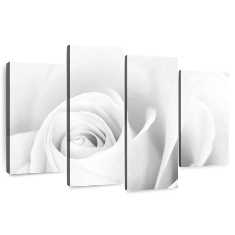Harnek White Rose Blossom, 22" H x 36" W