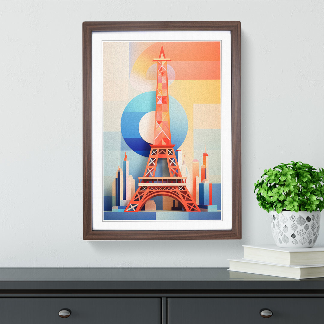 Eiffel Tower Constructivism - Print