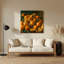 Art mural en métal brun Fruit Cocona-884508037