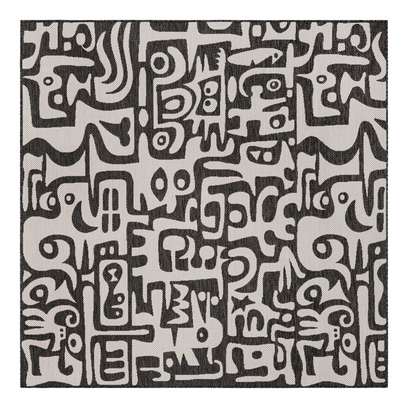 Tapis Lyric Hower, Carré 7 pi 10 po