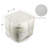 Leather Pouf