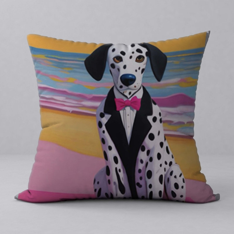 Polyester Throw Square Pillow Cover & Insert
