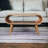 Solid Wood Open Coffee Table