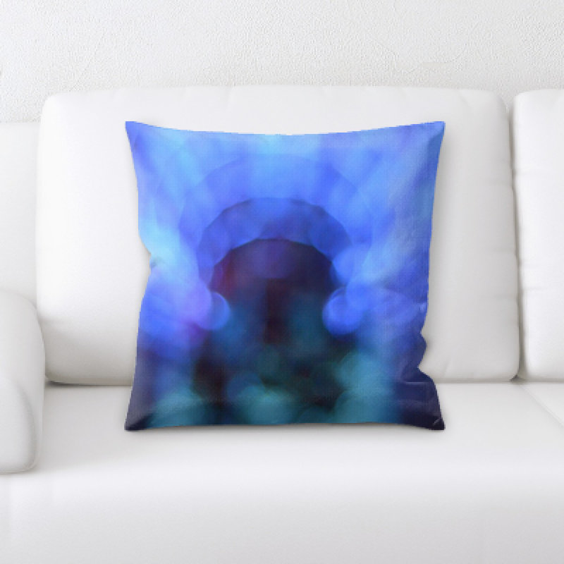 Coussin décoratif flou