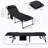 Outsunny Folding Chaise Lounge With 5-Level Reclining Back, Outdoor Tanning Chair With Reading Face Hole And Side Pocket, Ideal For Beach, Yard, And Patio-438456598