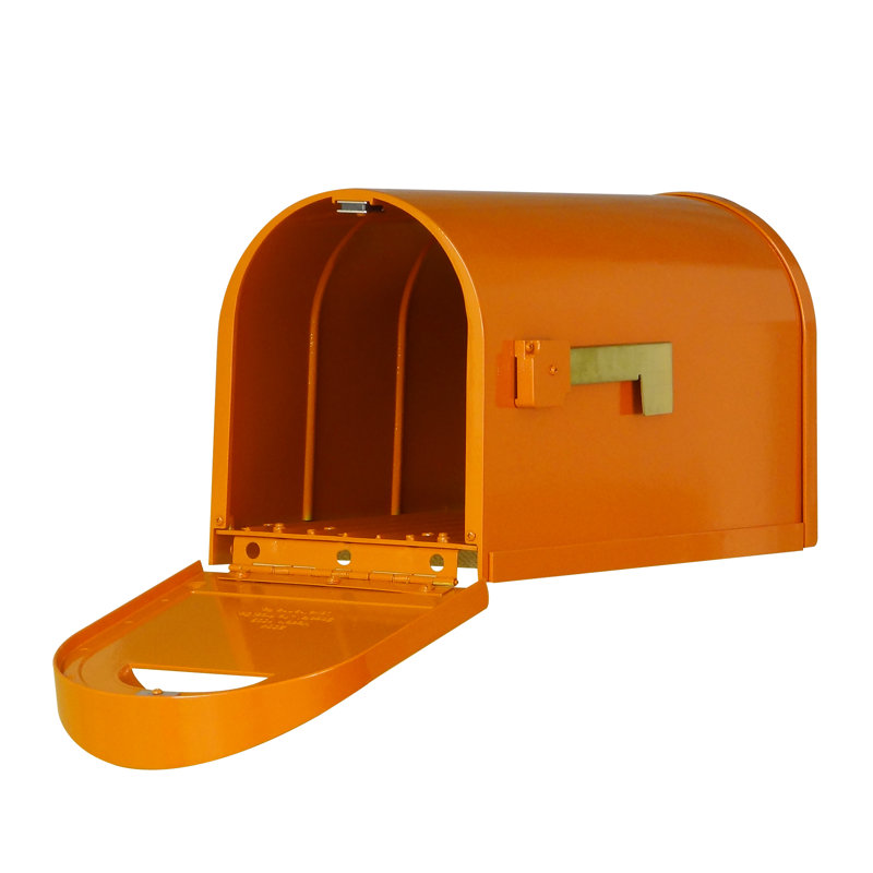 Boîte aux lettres Dylan, Orange / doré