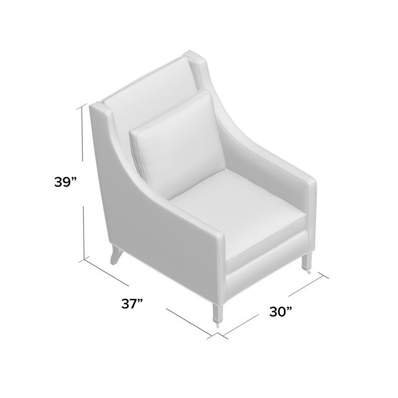 Westside Armchair, Gray