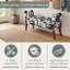 Banc de rangement avec pieds en bois massif Emma-Jade-1219349371