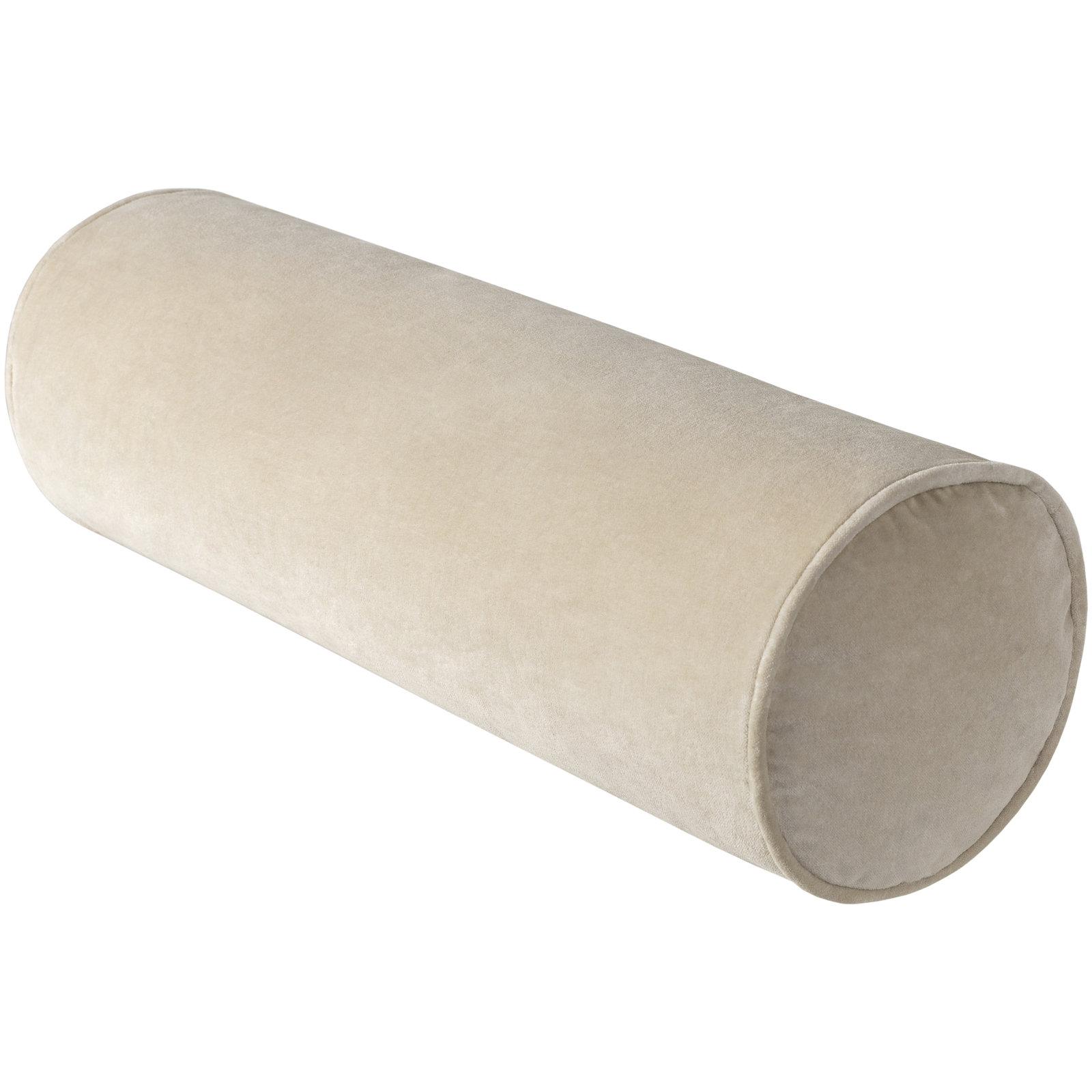 Deane Bolster Accent Pillow, Oatmeal, Pillow Cover Only - No Insert